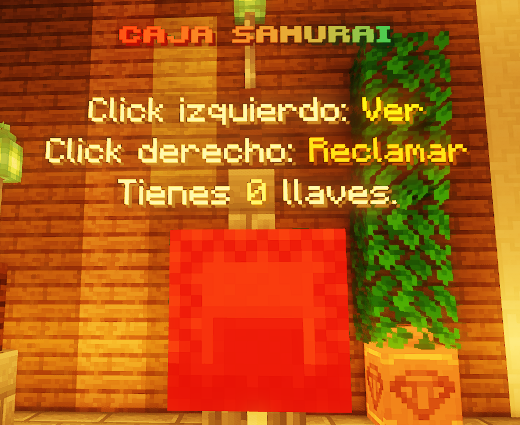 Caja Samurai